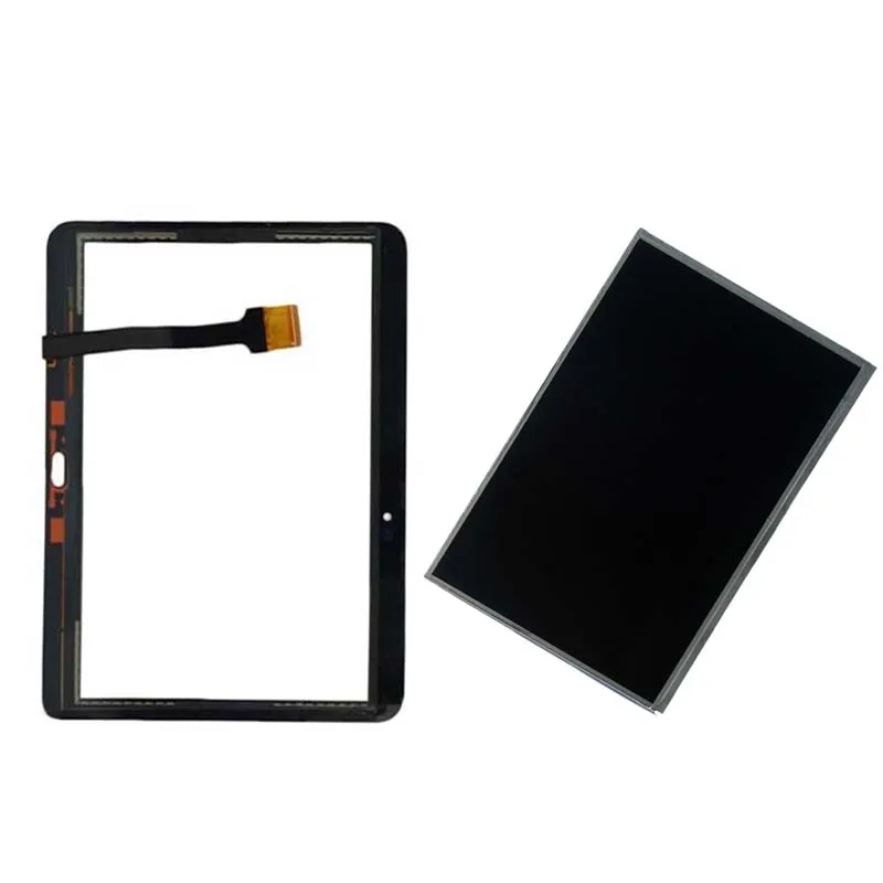 Для samsung Galaxy Tab 4 10,1 T530 T531 T535 SM-T530 SM-T531 SM-T535 ЖК-дисплей Дисплей Панель монитор модуль Замена+ Сенсорный экран - Цвет: LCD and White Touch