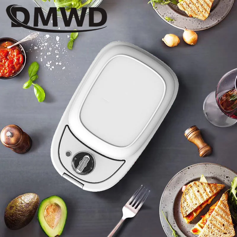 DMWD, антипригарная Бутербродница, электрическая вафельница, многофункциональная, Eggette, Пончик, такояки, сковорода-гриль, леденец, торт, посуда