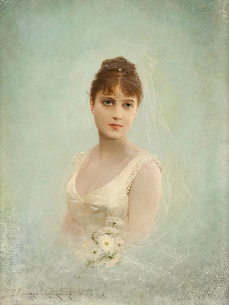 

Classical figurative painting canvas portrait art poster picture court painting portrait of beauty home decor art