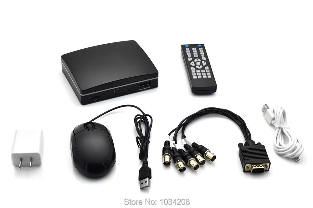 Мини DVR 4CH камера видеонаблюдения Системы цифрового видео Регистраторы 5 IN1 AHD/TVI CVI/CVBS/IP видеорегистратор VGA HDMI, VGA для 1080 P IP Камера Onvif