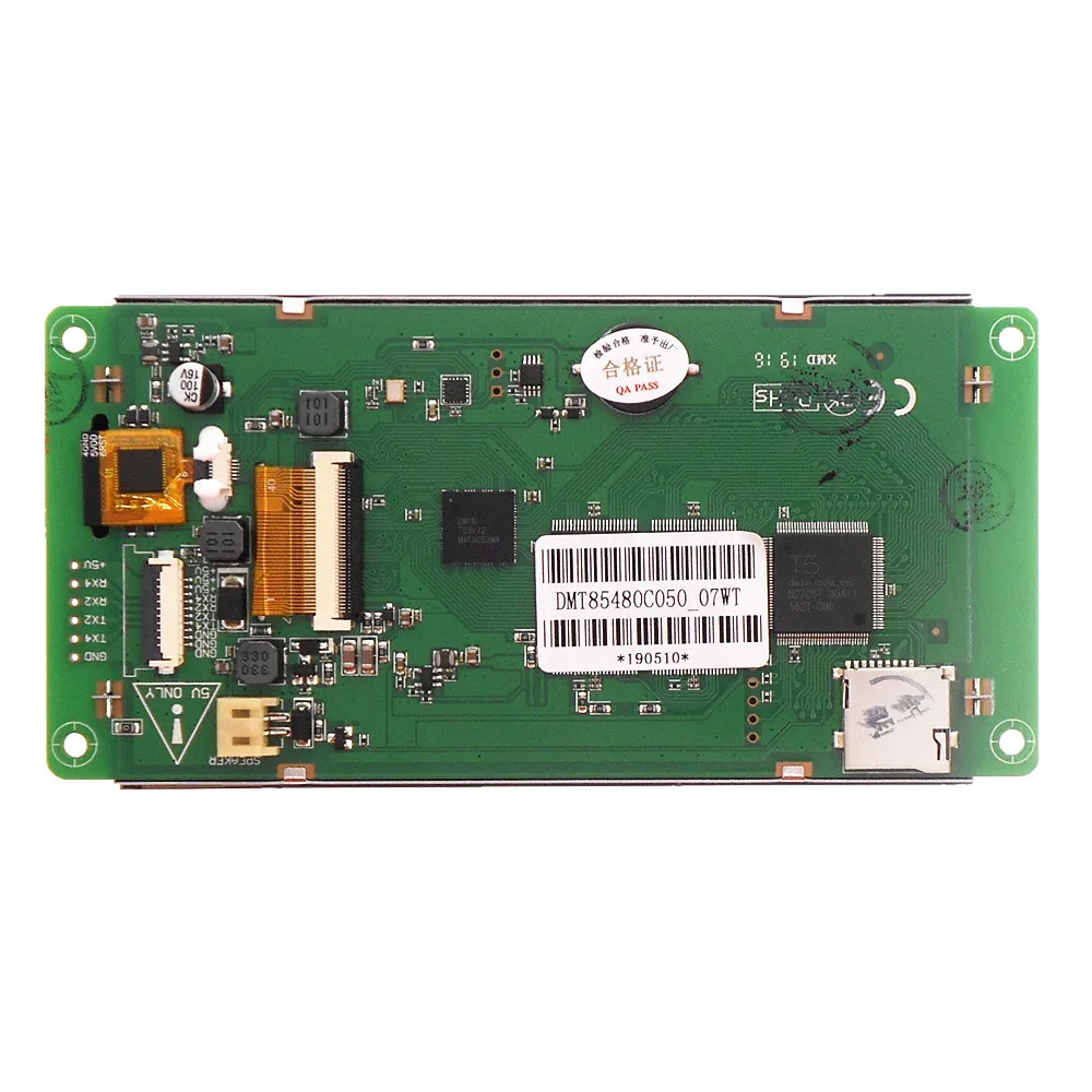Dmt85480c050 _ 07w 5 дюймовый последовательный экран DGUS II узкая рамка IPS емкостный