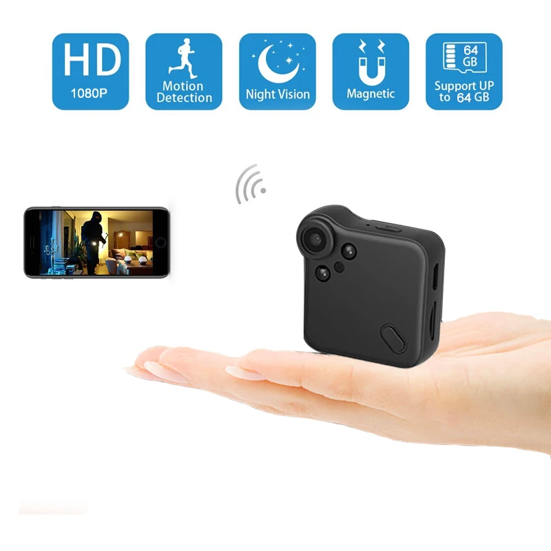SC HD 1080 P мини камера wifi IP датчик движения велосипед тело микро DV DVR магнитный зажим