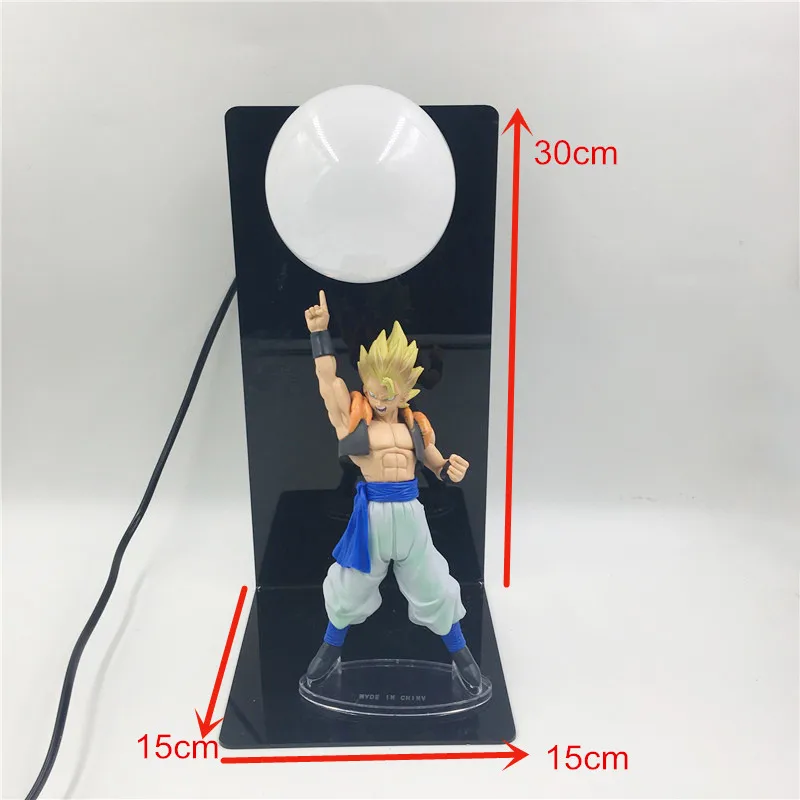 DBZ Красный Жемчуг дракона Сон Гоку игрушка дух бомбы ночник 3D лампада Figura Goku огни дракона для бальных танцев декоративное освещение дома