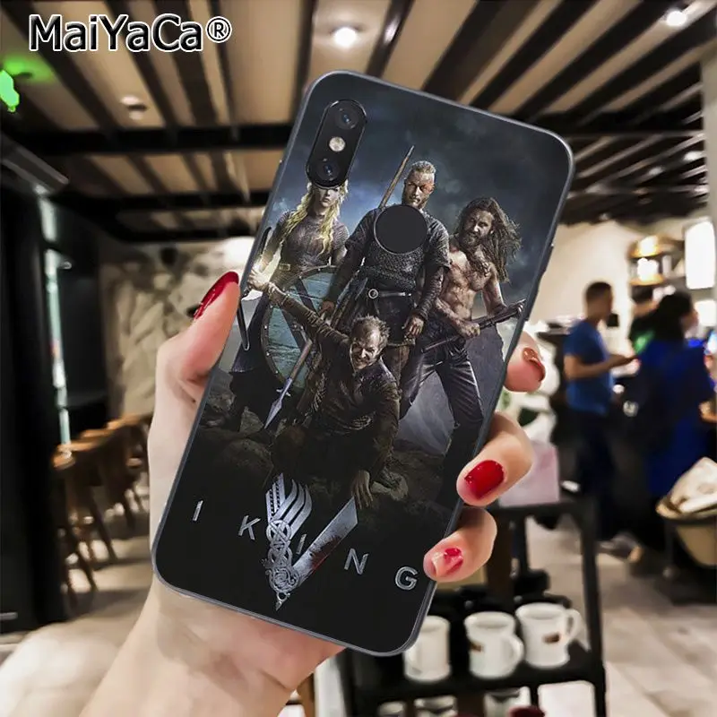MaiYaCa Ragnar Lothbrok Vikings Series чехол для телефона чехол для Xiaomi Redmi4X 6A S2 Go Redmi 5 5Plus Note4 Note5 7 Note6Pro