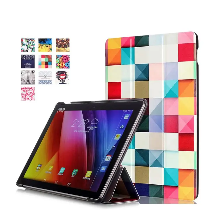 Горячая Живопись магнит кожаный чехол для Asus zenpad 3S 10 Z500M 9 7 дюймов с Умной функцией