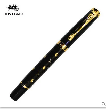 R Роскошная JINHAO 500 Роскошная Шариковая ручка для школы, офиса, канцелярских товаров, фирменный бизнес-подарок, ручки для письма MB - Цвет: R