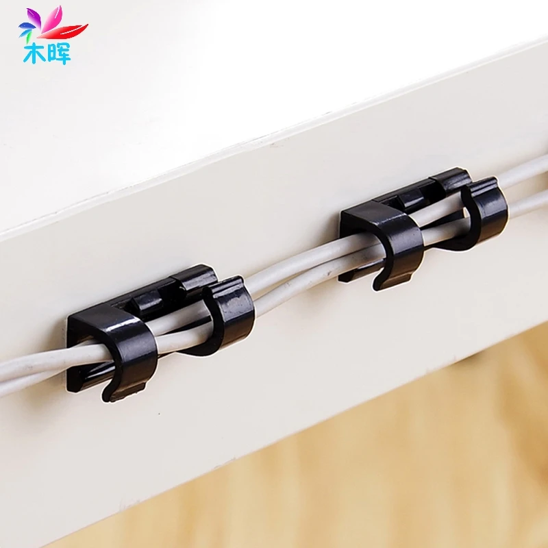 Самоклейкий зажим для кабеля органайзер 20 шт./компл. | Дом и сад