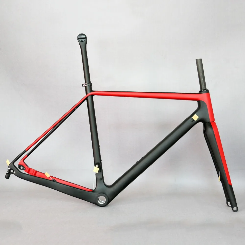 Велосипедная Рама из углеродного волокна Cyclocrossy GR029 шина BSA гравий краска на