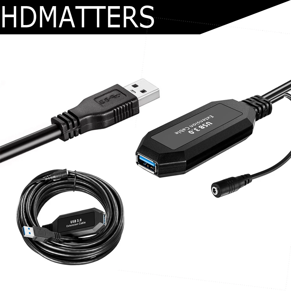 Кабель-удлинитель USB 3,0, 3 м, 5 м, 10 м, USB 3,0 A, папа-мама для ПК, ноутбука(медный провод+ фольга+ оплетка