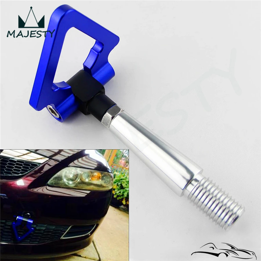 BLUE Aluminum Tow Hook Towing Ring For Mitsubishi Lancer Evo EX 08-11 |