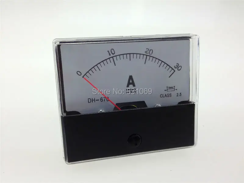 DH670 DC 0 30 А фотопанель измеритель тока амперметр совершенно новый 1 шт.|ammeter dc|ammeter