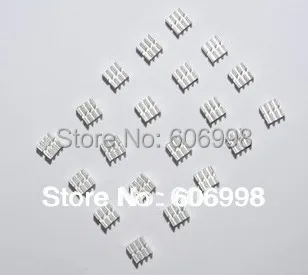 3 шт./лот алюминиевые радиаторы для Raspberry Pi 512M B/B + версия компьютера бесплатная