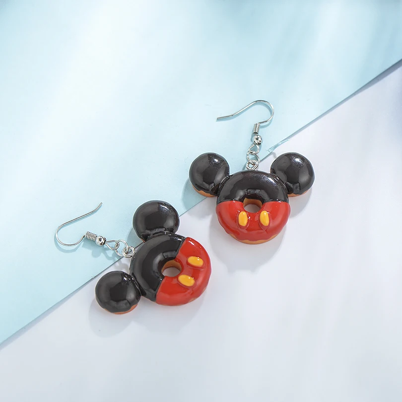 2019 Новые ручной работы Милые Мышь Висячие серьги для женщин Jewelry прекрасный