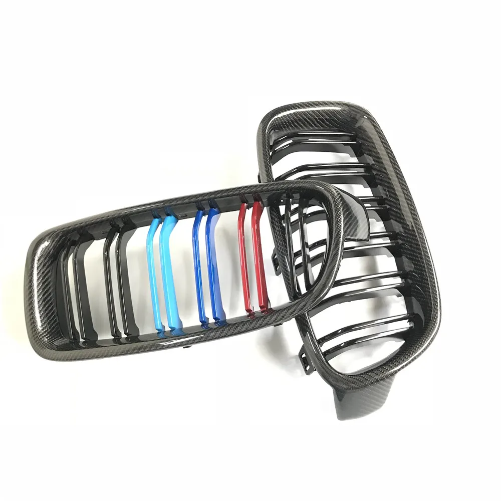 3 Серии ABS + углеродное волокно цвета гоночный гриль решетка для BMW F30 F31 F35 320i 325i 328i