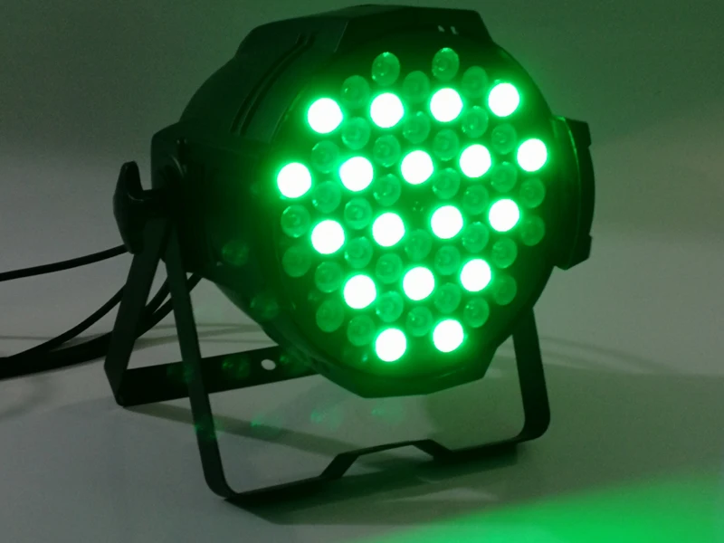 54x3 Вт led par Светильник rgbw плоский par led литой алюминиевый dmx512 профессиональный сценический светильник оборудование dj светильник