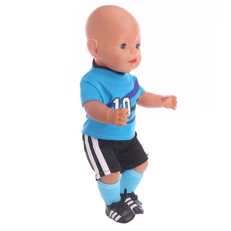Flta новый футбольный игрок спортивная одежда подходит 43 см или 18 &quotЛоган кукла