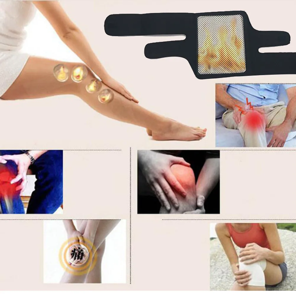 

Tourmaline Products Self Heating Knee Pads Magnetic Therapy Kneepad Pain Relief Arthritis Brace Support Patella Knee Sleeves Pad