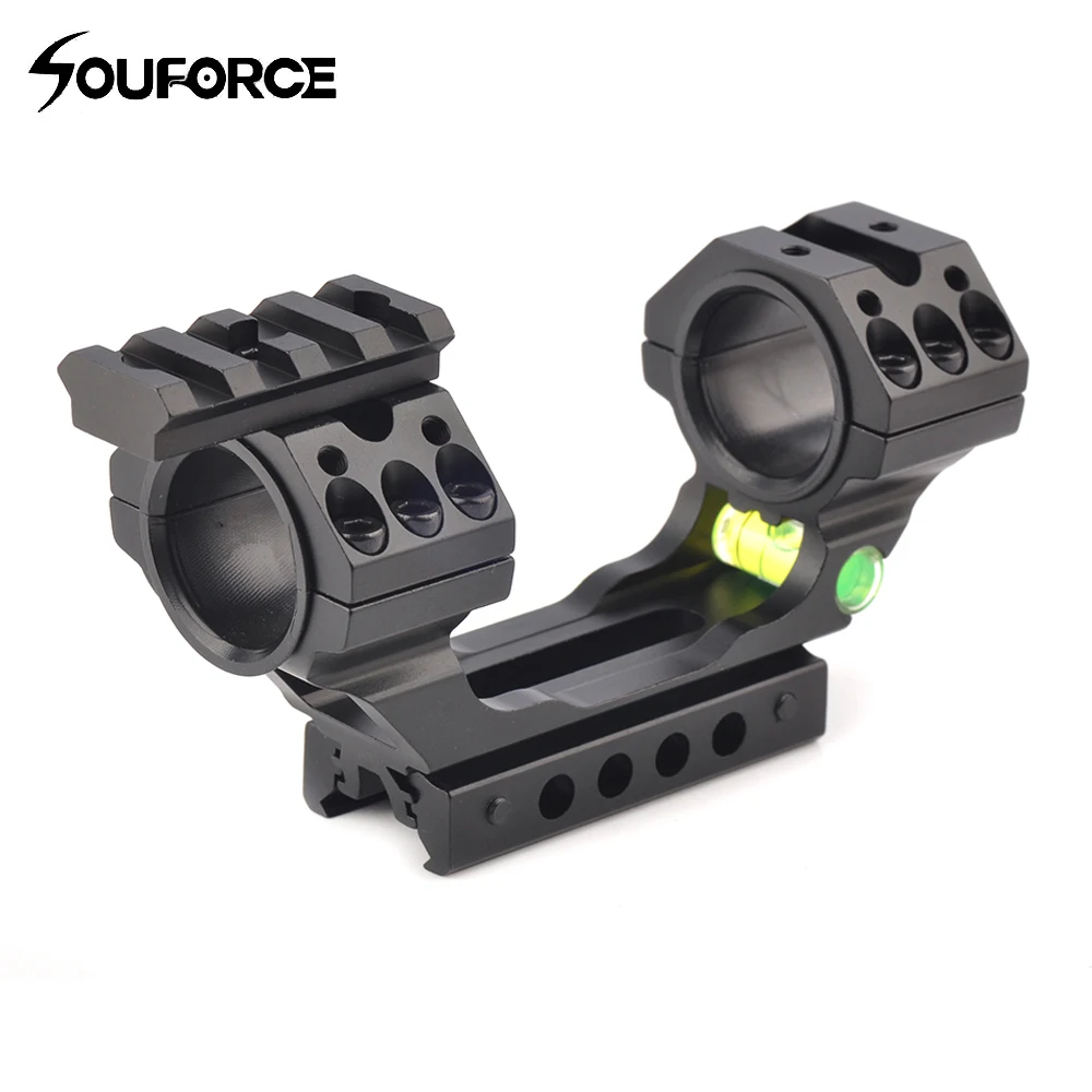 Тактическое Алюминиевое Крепление для прицела 2 стиля кольцо 25 4/30 мм с