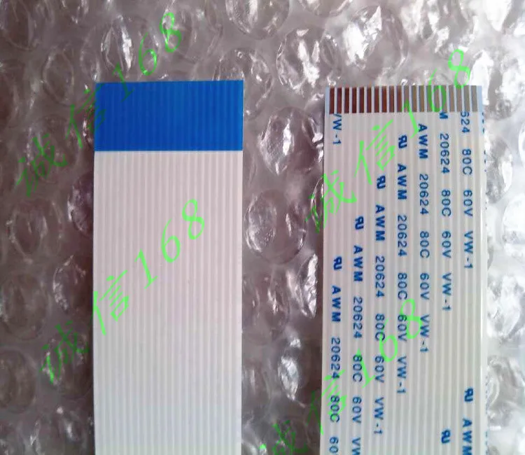 Новый AWM 20624 80C 60V Φ FFC FPC плоский гибкий кабель расстояние 1 25 мм Шаг 20 контактов