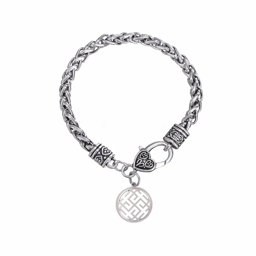 Подвеска Fishhook для славянских хвостов с перекрестным узлом амулет талисман