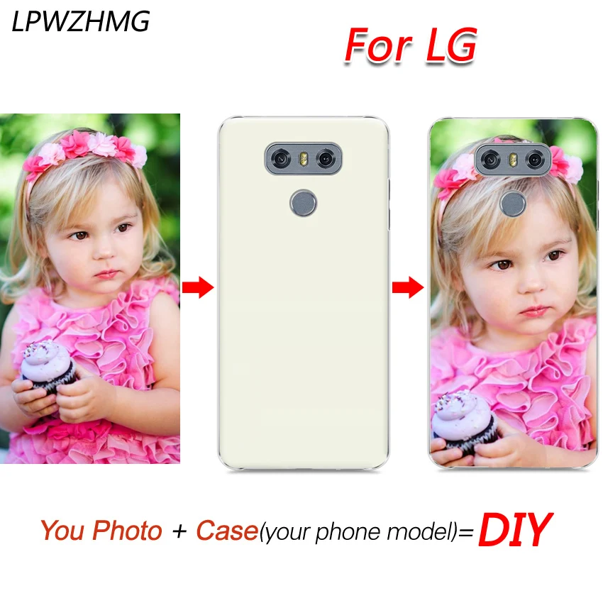LPWZHMG заказной логотип Чехол для телефона печать задняя крышка LG G3 G4 Мягкий ТПУ ПК