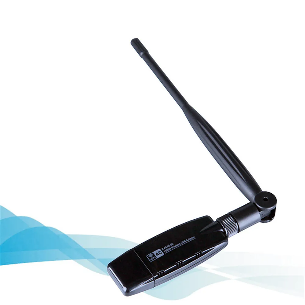 KuWFi 1200 Мбит/с двухдиапазонный USB 3 0 WiFi ключ беспроводной WIFI адаптер 2 4 ГГц 5 сетевая