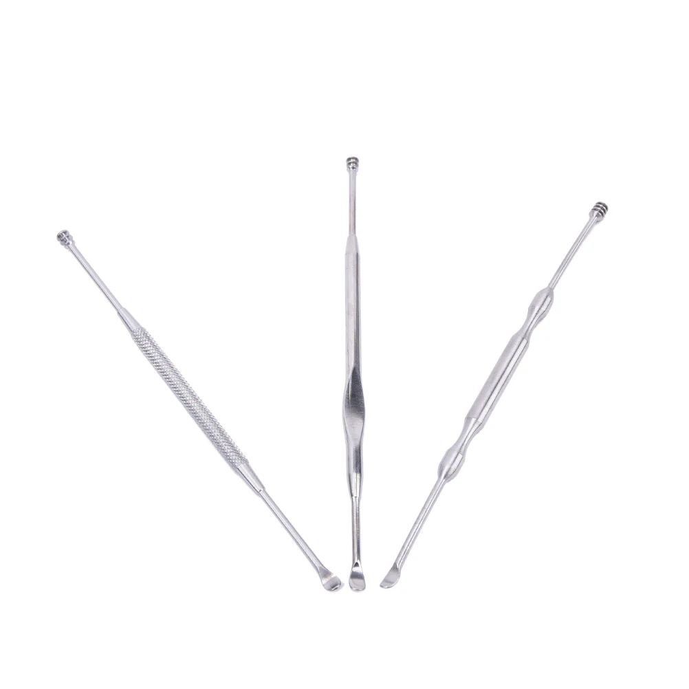 3 вида высоты каблука Цвет ручки конструкция из нержавеющей стали серебристого