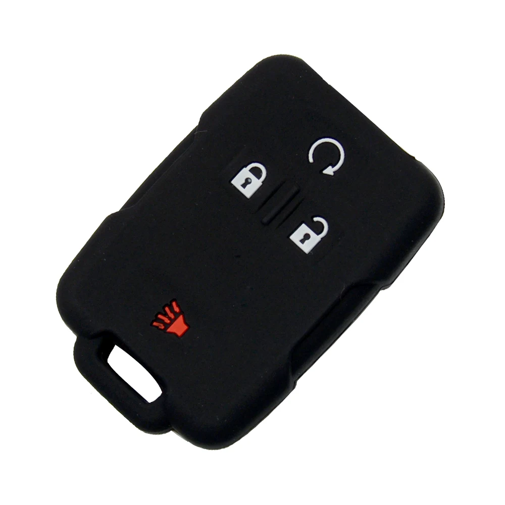 Автомобильный силиконовый брелок чехол для дистанционного ключа OkeyTech 4 кнопки