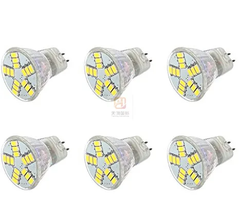 Новый MR11 9 Вт GU4 600LM СВЕТОДИОДНЫЕ Лампы SMD5730 15 светодиодов Белый/Теплый Белый