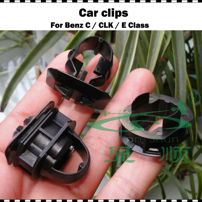 

10set High Quality Plastic Clips For Mercedes Benz C E CLK Class Side Skirt Trim Retainer Clip Auto Parts Car Accessories