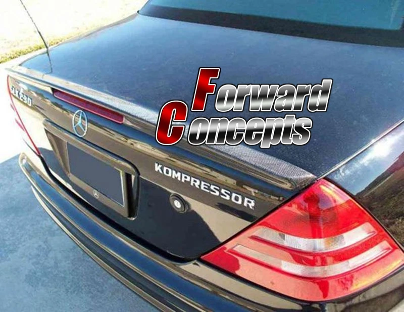 Спойлер для заднего крыла из углеродного волокна 1998 2004 R170 SLK SLK32|trunk spoiler|rear wingrear wing