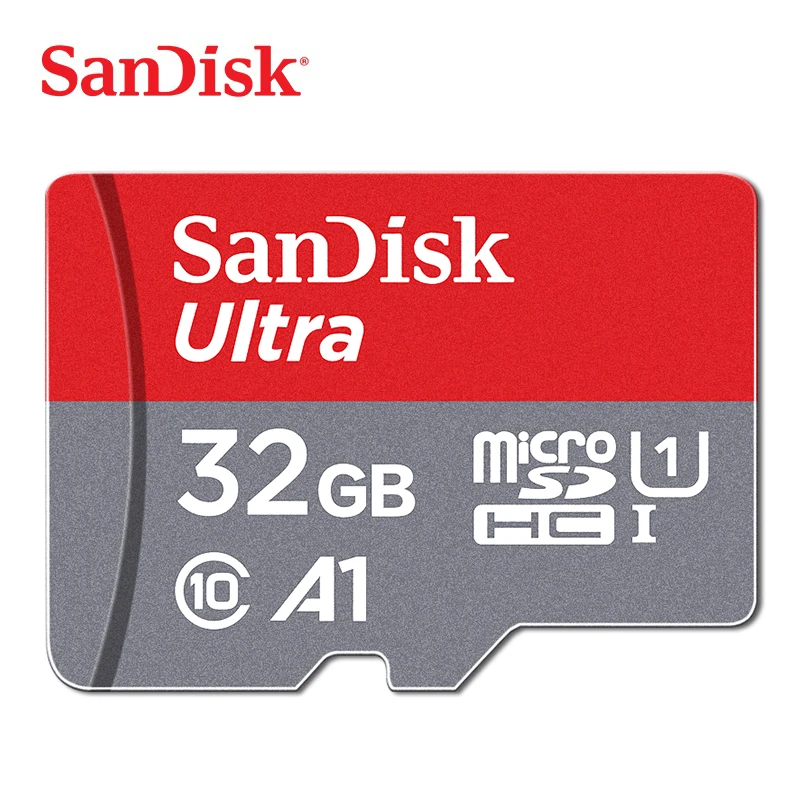 Карта памяти Sandisk оригинальная флеш карта 16 ГБ 32 64 128 SDXC SDHC Micro SD TF бесплатная