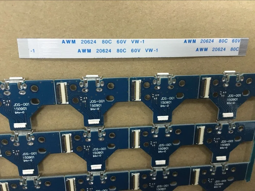 10 шт. кабель + 14 pin PS4 USB порт для зарядки разъем монтажная плата С ПЛОСКИМ КАБЕЛЕМ