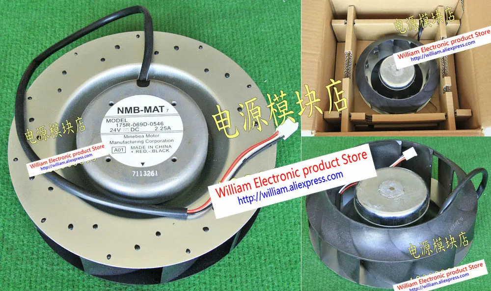 Новый оригинальный NMB MAT 175R 069D 0546 24V 2.25A центробежный вентилятор охлаждения|centrifugal