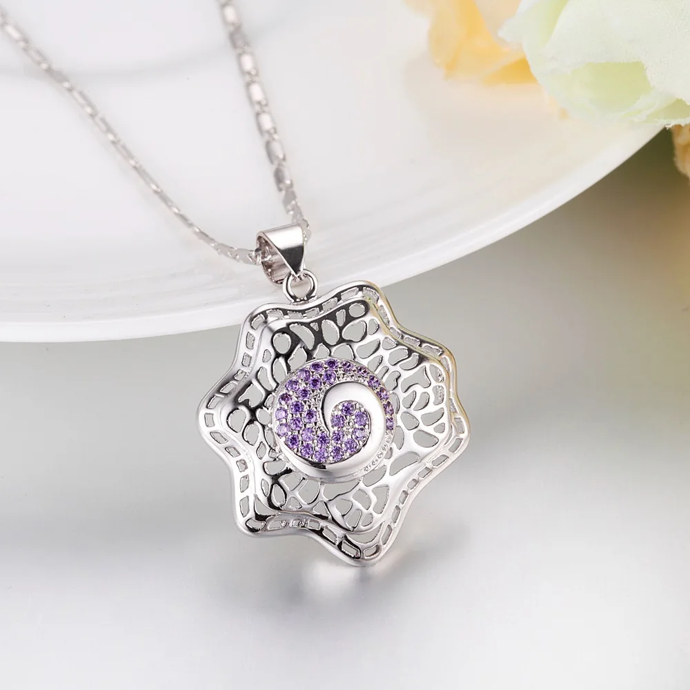 925 Серебряный кулон Цепочки и ожерелья Симпатичные Музыка Примечание Mulit цепи