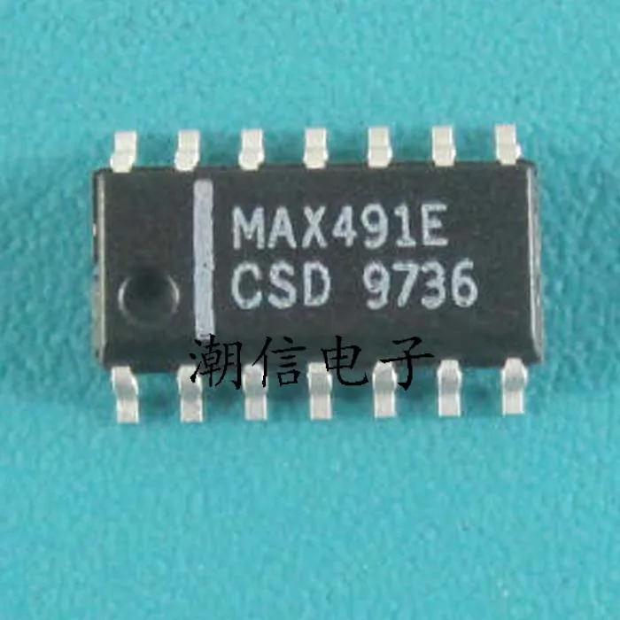 

Free shipping new%100 MAX491ECSD SOP-14