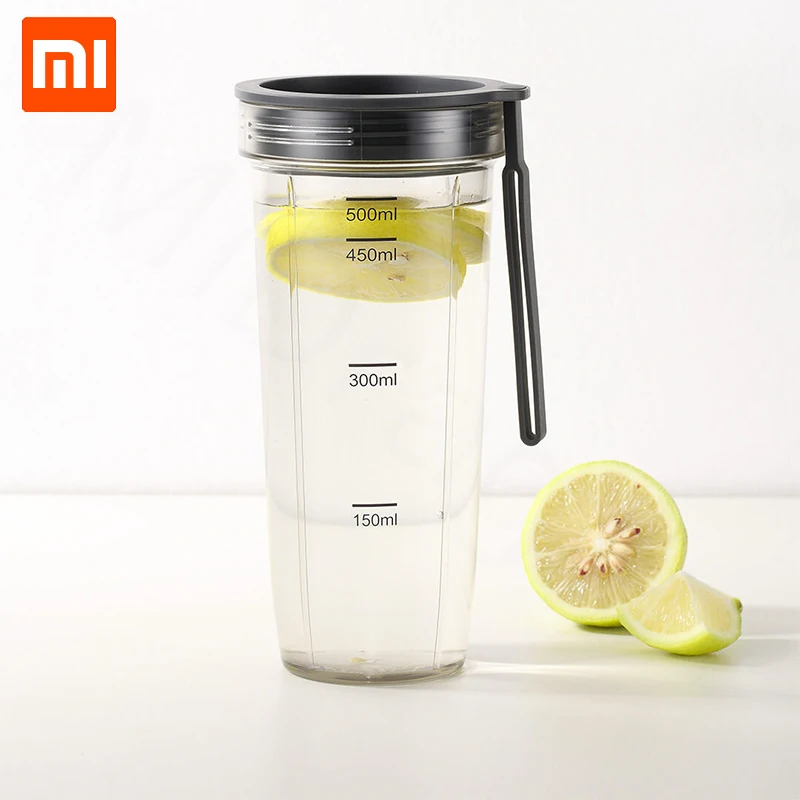 Original Xiaomi Youpin portable cup Tritan material 500ml cooking machine drinking suitable for exercise running travel | Электроника