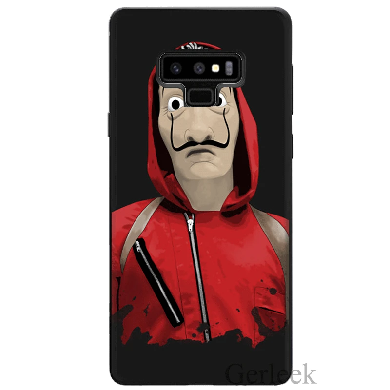 Чехол из ТПУ Desxz La Casa De Papel для Samsung Galaxy A70 A50 A40 A10 A30 A9 A7 A8 A6 A5 A3 J6|Чехлы-накладки| |