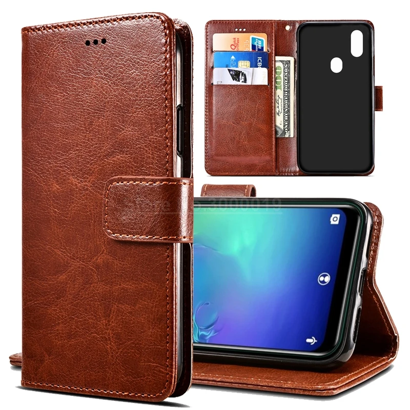 Чехол книжка C15 Pro в деловом стиле из искусственной кожи для Oukitel / C13 чехол