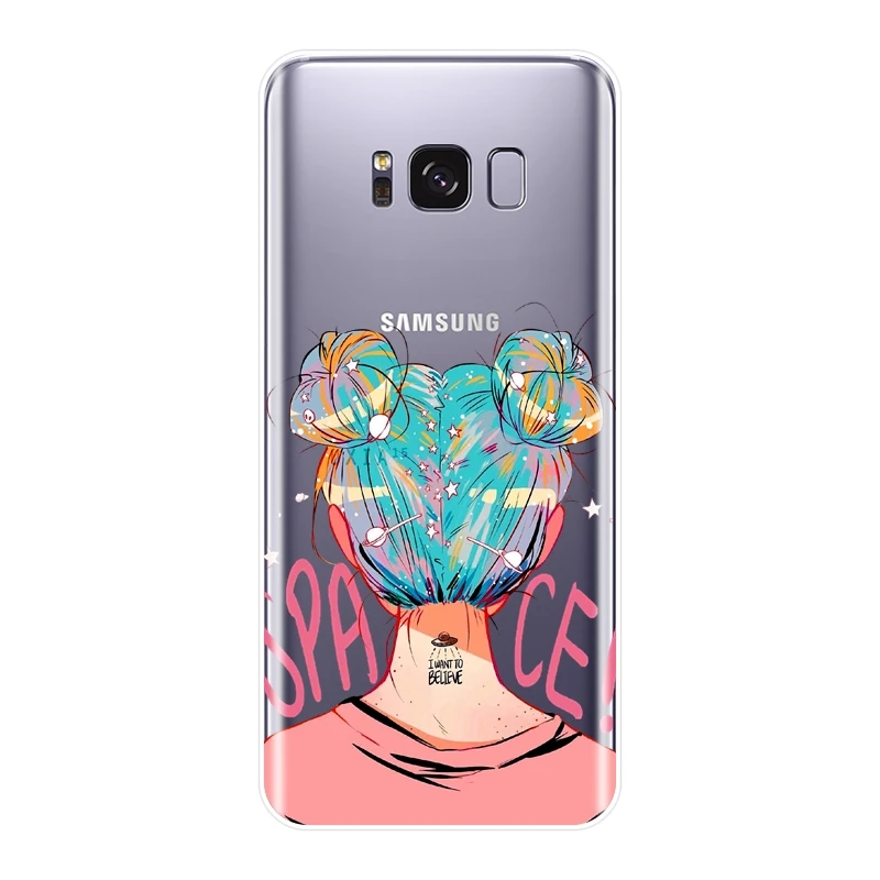 Чехол для телефона Samsung Galaxy Note 9 8 5 4 Kawaii Girl Kpop силиконовая Мягкая задняя крышка S5 S6