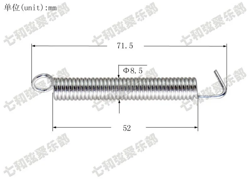 Электрогитары с тремоло Бридж пружины для крепления корпуса крепежные винты