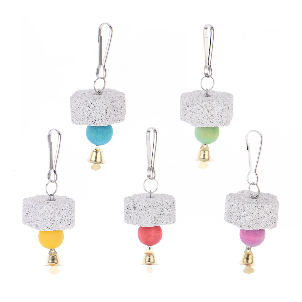 Товары для попугаев товары птиц игрушки губка рта камень птица игрушка молярный