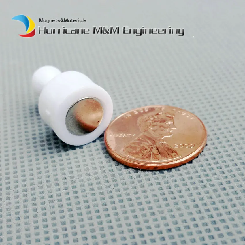 Штифт Белого Цвета NdFeB магнитный рисунок приспособление для домашнего офиса