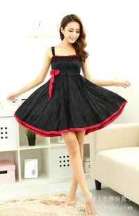 Летнее сексуальное женское белье шелковое платье нижнее ночные рубашки одежда