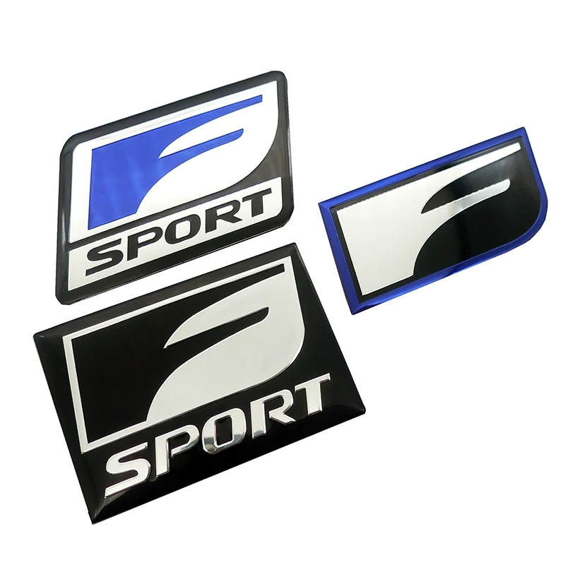 Наклейка значок для автомобиля эмблема алюминиевая надпись Lexus F SPORT IS ISF GS RX RX300 RX350
