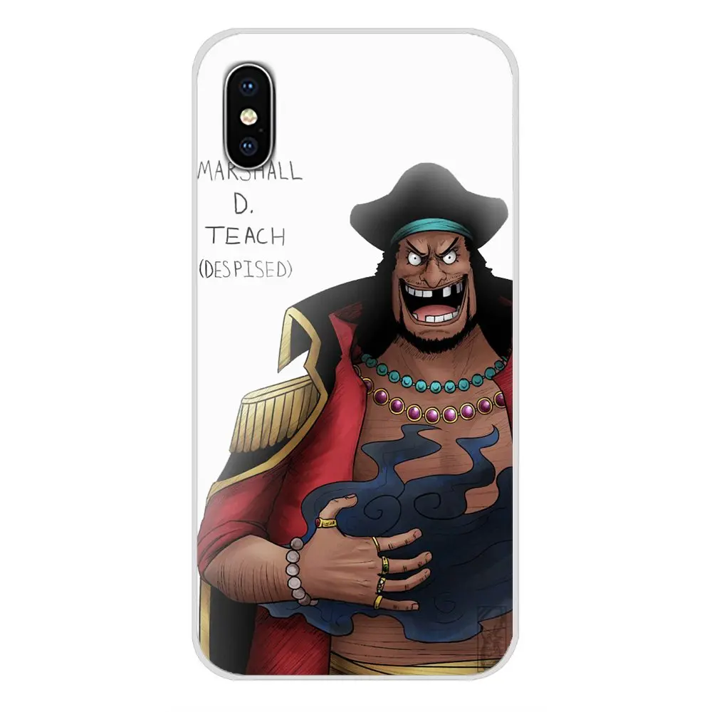 Чехлы для телефонов Xiaomi Mi4 Mi5 Mi5S Mi6 Mi A1 A2 5X 6X 8 9 Lite SE Pro Max Mix 2 3 2S anime One Piece Marshall D Teach |
