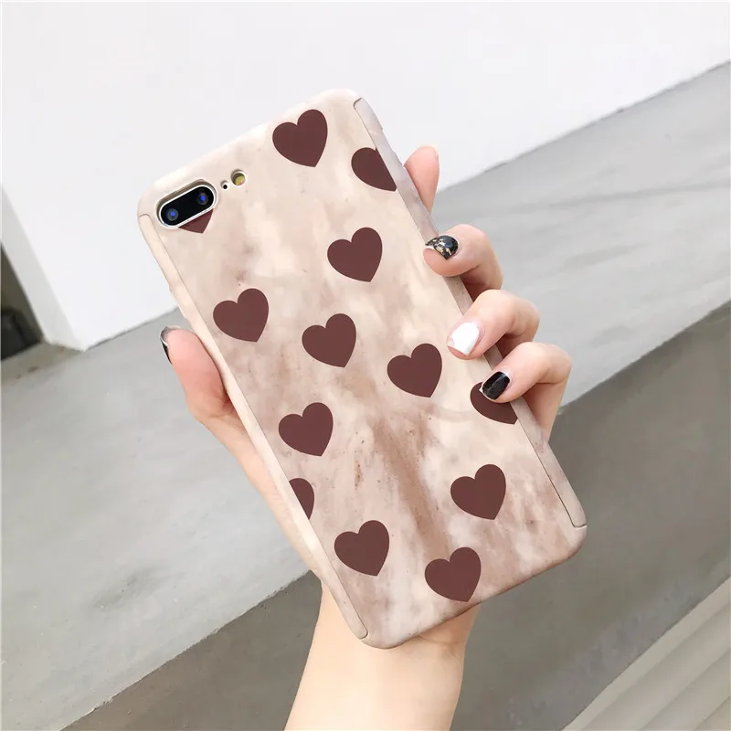 QINUO 360 чехол для телефона с полным покрытием iPhone 11 Pro Max 7 8 Plus X XR XS 6 6S 5 5S SE собачьим