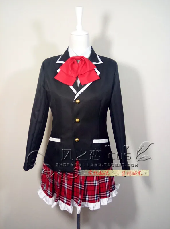 Love Chunibyo и другие бреда! Demo Koi ga Shitai! Школьная форма Rikka Takanashi костюм для косплея F016| |