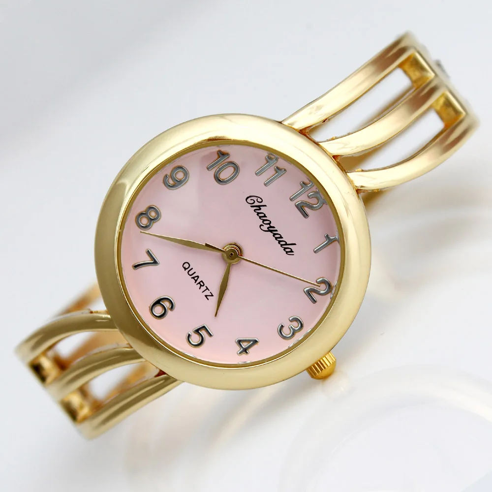 D11 gold pink Модные женские часы, женские часы-браслет, Женские кварцевые наручные часы для женщин, женские часы, Прямая поставка - Цвет: D11 gold pink