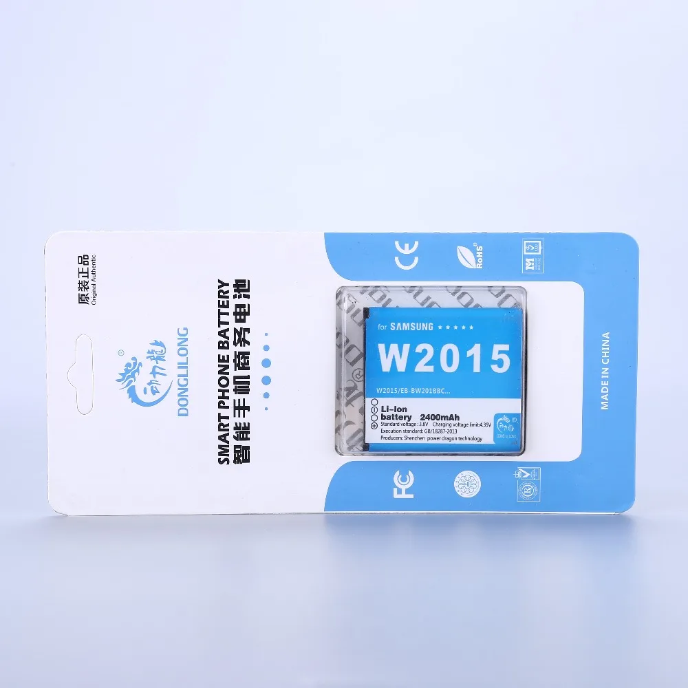 Новинка 100% внешний аккумулятор для телефона 2400 мАч Samsung SM W2015 Galaxy Golden 2